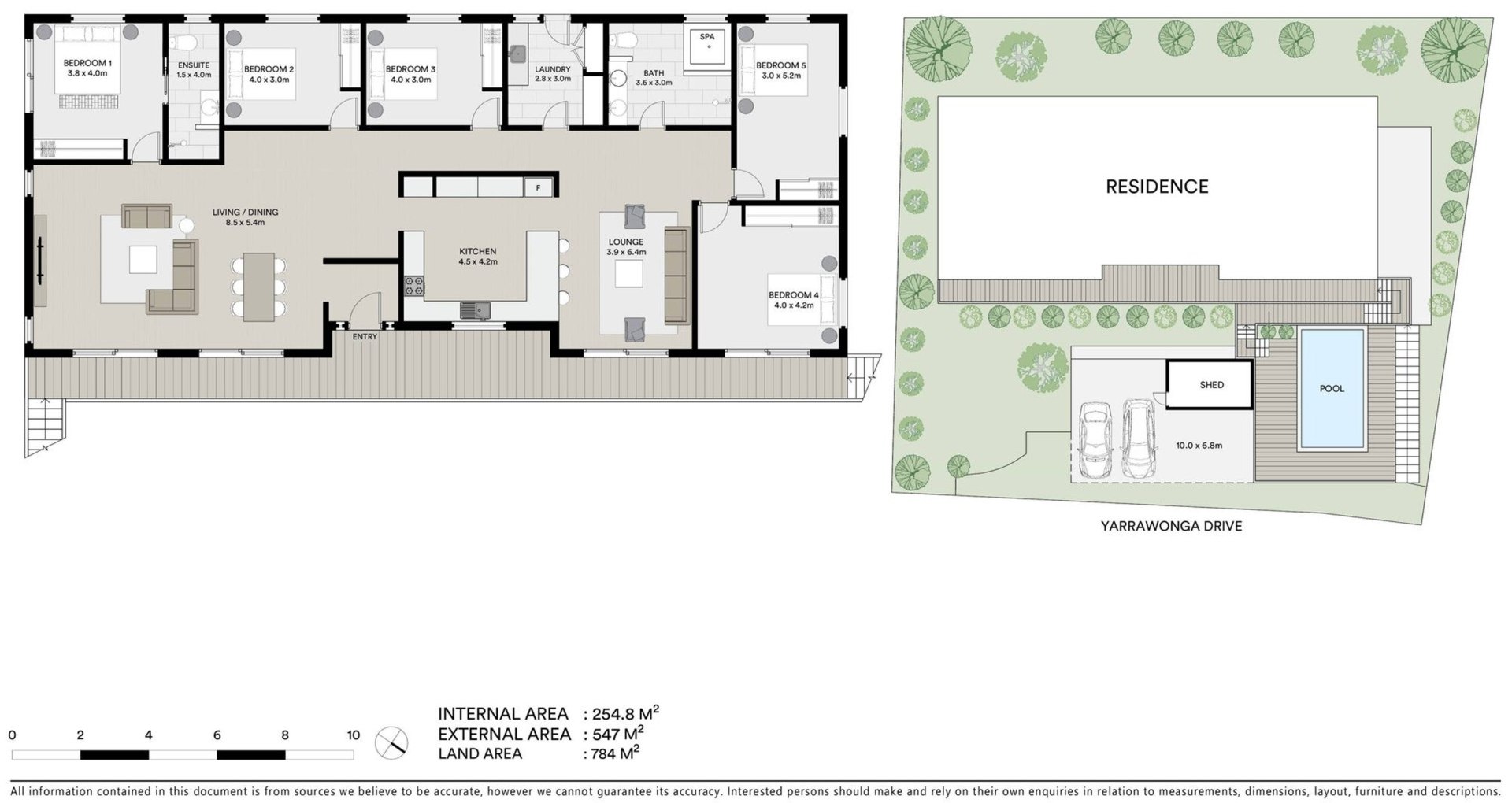Floor plan of Casa Panorama